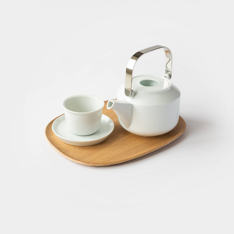 Kinto Hasami Porcelain Teaware Set - White hover image